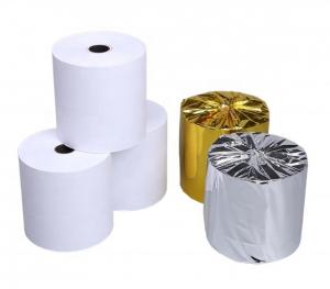 Quality Uncoated Thermal Paper Rolls for Fast and Durable Receipt Printing in Supermarkets for sale