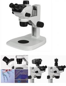 Quality Up - Down Illumination Stereo Zoom Binocular Microscope / Trinocular Stereo Microscope for sale