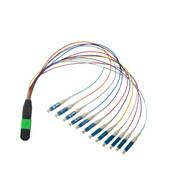 MTP/MPO Fan-out Patch Cord,MPO/MTP fan-out cable assembly,MPO-LC fiber patch cable 12 core