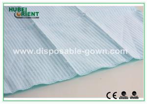 Quality Disposable Dental Bibs Hospital Disposable Products Paper Bibs For Adults , 39*68cm for sale