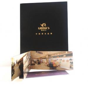 Quality luxury design fold leaflet booklet printing brochure printing full color all pages for sale