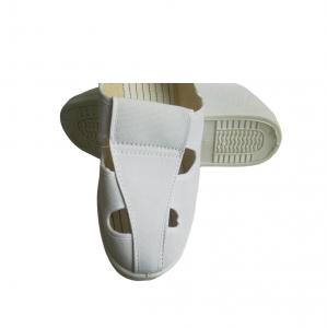 China ESD PU Sole Shoes Non Autoclavable Cleanroom PVC PU Sole Static Dissipative Shoes on sale