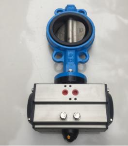 Quality Electric Nitrogen Recovery System Industry Clamped Pneumatic Butterfly Valve for sale