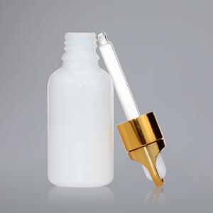 China 1.6OZ Porcelain Glass Dropper Bottle For Personal Care on sale