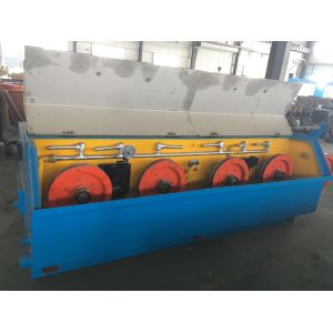 Buy cheap Hot Sales New Generation Brass Wire Drawing Machine 4 Driving Wheel Low Noise from wholesalers