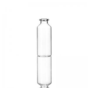Quality 12ml transparent low borosilicate glass tubular vial for pharmaceutical use for sale