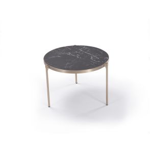 Triangular Base Elegance Ceramic Marble Coffee Table
