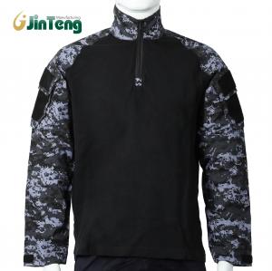 China Polo Midnight Frog Combat Shirt Digital Camouflage Cotton Polyester Antimicrobial on sale