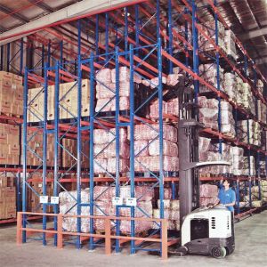 Double Deep Metal Unified Pallet Rack With Double Inventory