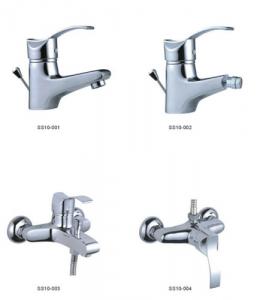Quality Bathroom Contemporary Bathtub Faucet Hot Cold Water Shower Faucets for sale