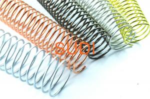 Quality Text Books 2:1 Pitch 28.6mm Metal Binding Coils for sale