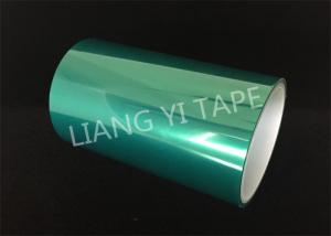 China Green Acrylic Adhesive Thermal Resistant Tape , Silicone Adhesive Heat Barrier Tape on sale