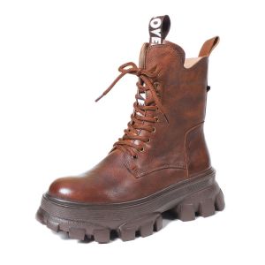 Buy cheap HZM042 Single Shoes Women'S Spring New Thick Heel Pointed Literary Single Shoes from wholesalers