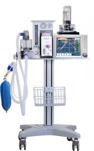 China 7'' Colorful TFT LCD Touch Screen Vet Clinic Equipment Veterinary Anesthesia System on sale