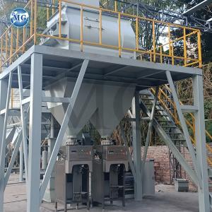 Quality 600m2 Dry Mortar Mix Plant Cement Wall Putty Plaster Tile Grout Glue Production Line for sale