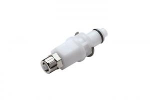 Quality Acetal Fluid Coupling Quick Connector PLC In Line Hose Barb for sale