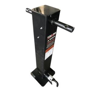 Quality Steel Side Pin Heavy Duty Trailer Jack 10000lbs With Spring Return Handle Clip for sale