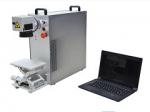 High Speed Portable Fiber Laser Marking Machinery For Electronic Parts Marking