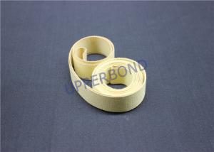 Quality Vertical Packaging Kevlar Fabric Tape / Aramid Fabric Tape Extension ≤1.5% for sale