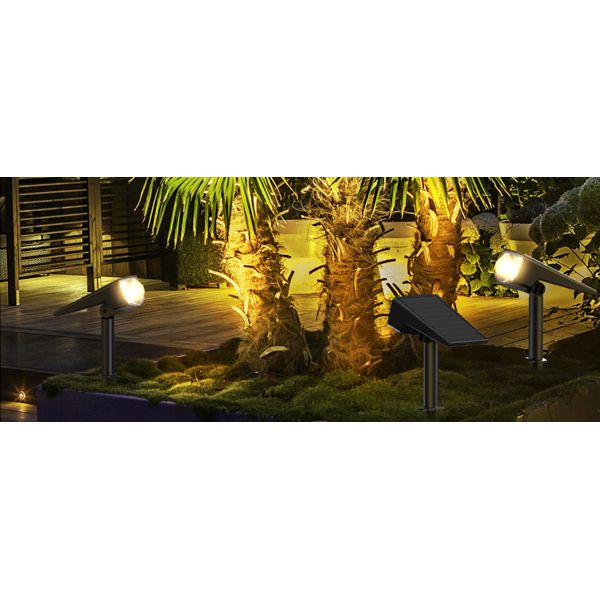 Alulminum Solar Landscape Lights Customized Motion Sensor Path Light IP65