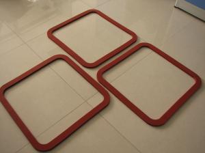 Quality Hot Resistant Silicone Sponge Gasket , Silicone Foam Gasket ROHS / FCC / SGS for sale