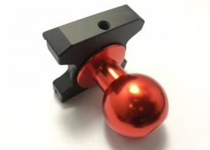 China High Precision CNC Aluminium Parts , Anodize Aluminum Tripod Ball Heads For Camera​ on sale