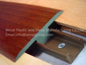 Quality Woodgrain Morser flooring nosing cover for floor 8-18mm,size&color can be OEM as request. for sale