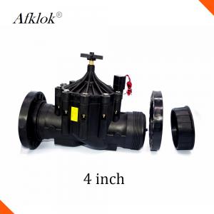 Quality Park irrigation 4 Water Solenoid Valve 220V AC Automatic Irrigation Control Valve for sale