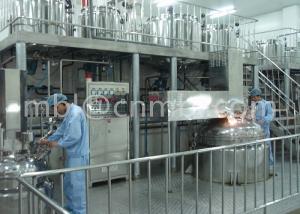 Quality PLC Control Liquid Detergent Production Line , Detergent Soap Making Machine for sale