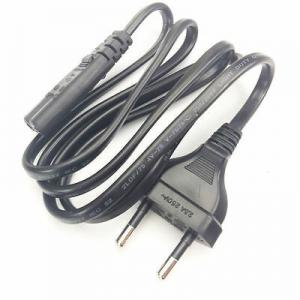 China Copper European Power Cord For Digital Cameras, Camcorders, Monitors on sale