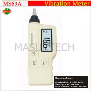 Quality handheld portable digital vibration meter MS63A for sale