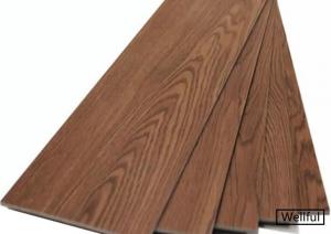 Quality Wood Embossed Dry Back Vinyl Flooring Tiles 1.5mm Thickness For Office for sale