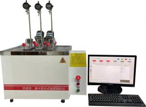 China 10N Hdt Vst Machine Heat Deflection Temperature Plastic Computer Controlled on sale