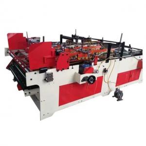 China Affordable Semi Automatic Carton Folder Gluer Machine for Small and Medium Enterprises on sale