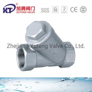 Quality Threaded Y-Type Strainer CE Approved with 24 Months After-sales Service in Silver for sale