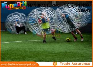 Quality Clear TPU Inflatable Human Knocker Ball , Inflatable Ball Suit for sale