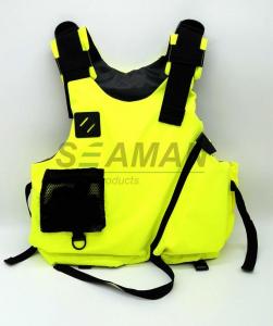 Quality S , M , L Water Sport Rafting Life Jacket Kayak Foam Life Vest Buoyancy Aids for sale
