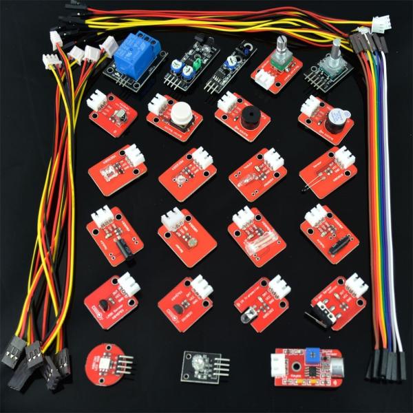 Electronic Blocks Starter Kit for Arduino of 24 Models Red Plate Sensor Module