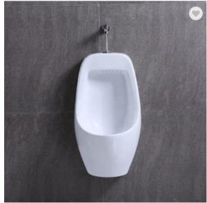 Quality DC AC Induction Men Urinal Toilet Oval Waterless Wall Hung Urinal Bowl for sale