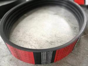 Quality High Temp Resistant Agricultural V Belts For Pulsation Loads Polyester / Kevlar Cords for sale
