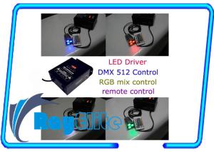Quality LED array discrete 350MA 1W CC DMX RGB led controller 3CH / LED spot modular light controller for sale