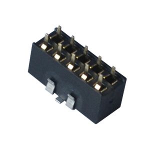 Buy cheap 10 Pin Female Header 2.0 Mm Pitch Dual Row Header Connector 180 Degree from wholesalers
