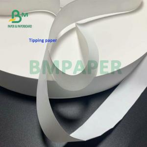 Quality 24gsm 28gsm Tipping Paper Uncoated White Paper For Cigarette Wrapping for sale