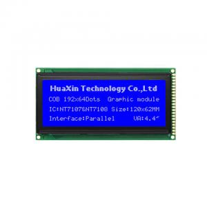 Quality 128x64 COG LCD Module With 300Cd/M2 Brightness Colorful Item for sale