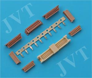 Quality DF13 1.25mm Pitch Pcb Connectors Wire To Board With Double Row 2 - 30 Poles for sale