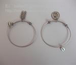 Stainless steel mesh chain bangle lady fashion mesh chain bracelets