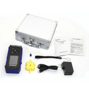 CO O2 LEL H2s Multi Gas Detector ATEX Approved With Colorful LCD Indicates