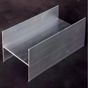 China 6082 Thick 8mm Aluminium H Beam 0.5m To 11.85m Extruded Aluminum H Channel on sale