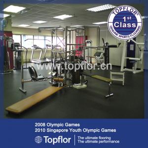 Quality Gym Rubber Floor Surface for Fitness Floor for sale