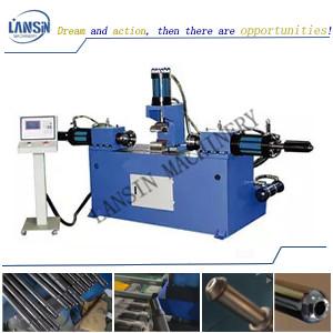 China 50*2mm Metal Tube Flare Pipe End Forming Machine Two Station Forming on sale